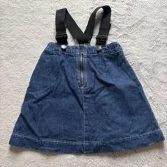 BREEZE デニム ジャンバースカート 80cm