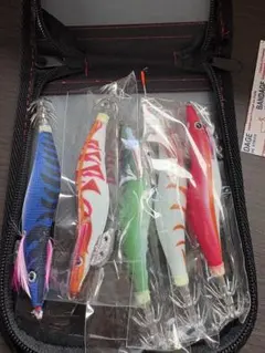 餌木 5本セット ケース付き - メルカリ