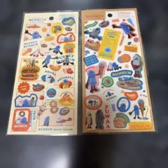 【正規品/新品】パペットスンスン クリアシール ステッカー 2種セット