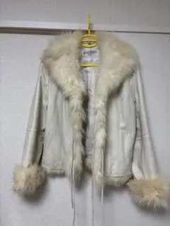 BALMAIN ラムレザー ムートンコート BALMAIN ラムレザー ムートンコート