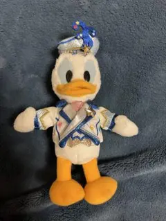 ドナルド ぬいぐるみバッジ ディズニー シー 20周年