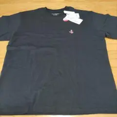coen ブラック コットン Tシャツ M