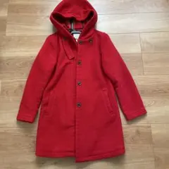 ロングコート フード付き