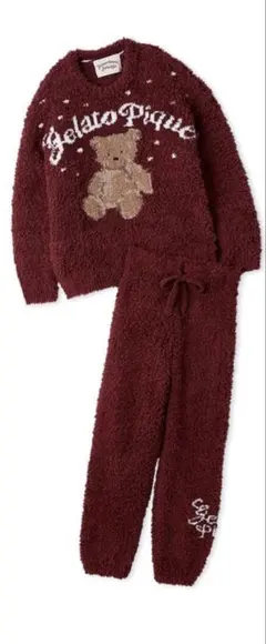 gelato piqueジェラートスノーベアジャガードプルオーバー＆ロングパンツ