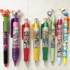 ディズニー　35周年　2018年　クリスマス　ボールペン　セット ディズニー 35周年 2018年 クリスマス ボールペン セット 筆記具