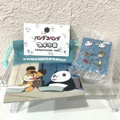 スタジオジブリ パンダコパンダ 6個セット イヤリング 巾着 おまけ付き 美品