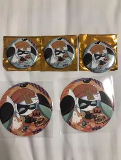コンパス ハロウィン 缶バッジ コースター ボイドール