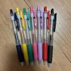 ZEBRA SARASA CLIP ボールペン 7本セットのサムネイル
