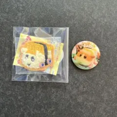 はま寿司×モルカー もこもこワッペンシール 寿司モルカー 玉子 マグネット
