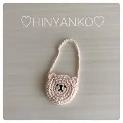 【NO.310】ソランちゃん☆メルちゃん　ハンドメイド　くまさんポシェット