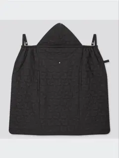 ライトウォームパデット2WAYブランケット　ブラック　UNIQLO