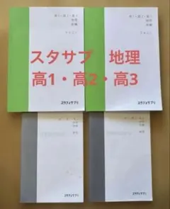 スタサプ　高校　地理　前編　後編のサムネイル