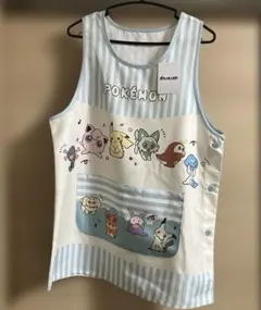 ポケモン　ポケットモンスター　エプロン　M〜L 保育士のサムネイル