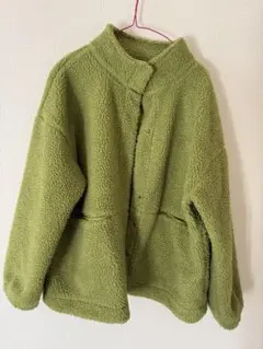 フリースジャケット グリーン Lサイズ　GU