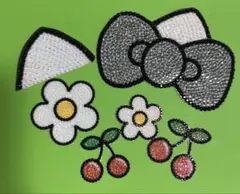 デコうちわ　ストーン　パーツ