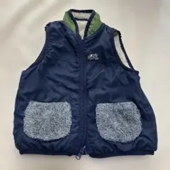 BREEZE キッズ ボアベスト 110cm