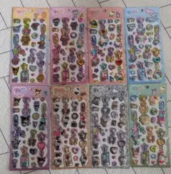 うるちゅる コットンパフィー プチドロ まとめ売り 8枚セット たべっこ