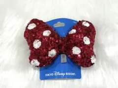 新品★ミニー リボン ヘアゴム　スパンコール　パルパルーザ