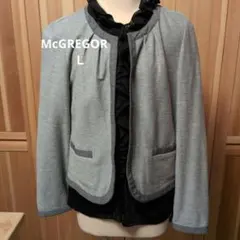 McGREGORグレー ノーカラージャケットのサムネイル
