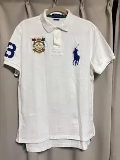ラルフローレン POLORALPHLAUREN ポロシャツ 半袖　メンズ 白