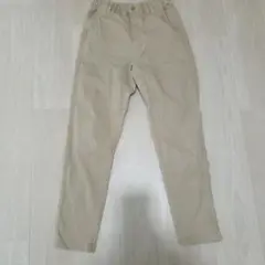 ベージュ コットン 長ズボンユニクロUNIQLO160 155-165