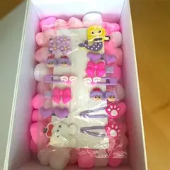 カラフルヘアピンセット 14個入り