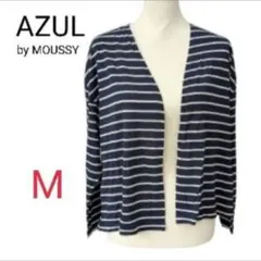 【ほぼ未使用】AZUL by MOUSSY サイドスリットショートカーディガン
