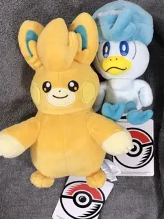 タグ付き　ポケモン ぬいぐるみ パモット　クワッス