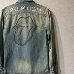 Jack rose Rolling Stones denim jacket L