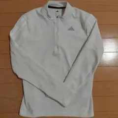 adidas クライマライト レディース長袖シャツ M ホワイト