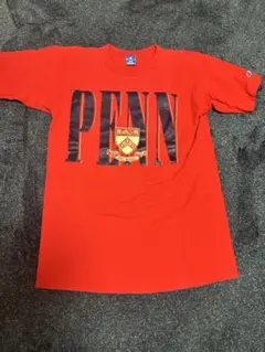 Champion ペンシルベニア大学 Tシャツ Lサイズ 赤　80s
