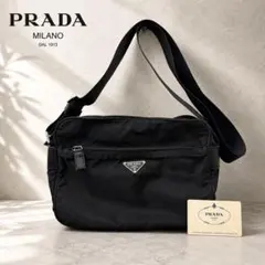 PRADA プラダ 人気のナイロンショルダーバッグ ブラック ギャラ付のサムネイル