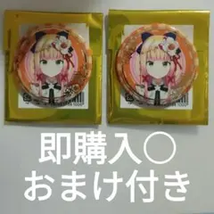 【おまけ付き】ホロライブ 正月衣装 缶バッジ 桃鈴ねね　2つセット