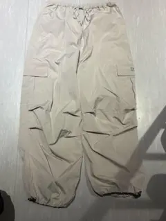 kutir ナイロンカーゴパンツ ドローコード付き Lサイズ