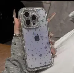 iphoneケース 15plus 透明 星ケース