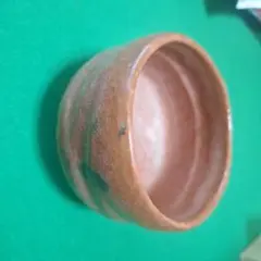 茶道具 陶器製茶碗 茶色