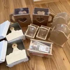 トールペイント白木　9点セット