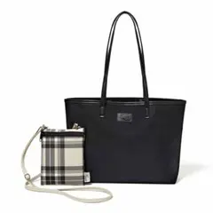 大人のおしゃれ手帖12月号付録　ハリス　トート＆ポシェット2点セット