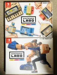 【未使用】Nintendo Labo Toy-Con 01 & 02 セット