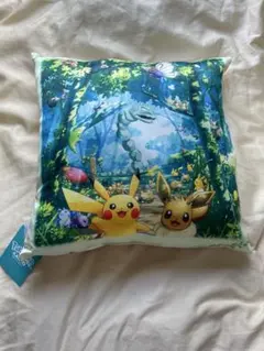 【新品】ポケパークカントー　ブイブイヴォヤージュ　クッション ポケパーク カントー 限定 ブイブイヴォヤージュ クッション - メルカリ