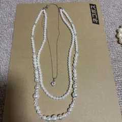 3連ネックレス