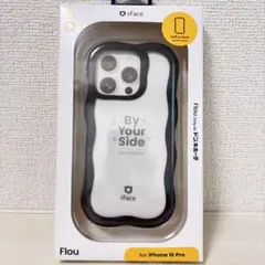 【新品未使用】iFace Flou iPhone16 Pro ケース ブラック