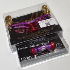 リブレ LIVRE スクイッドマニア MAD CROW パープル スカート リブレ LIVRE MAD CROW スクイッドマニア ダイワ用スカート 2025