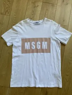 MSGM ロゴプリント 半袖Tシャツ ホワイトのサムネイル