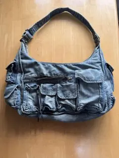 junya watanabe man 05ss パラシュート　ショルダーバッグ JUNYA WATANABE MAN / 05SS denim bag - メルカリ