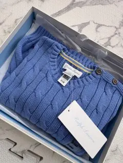 新品未使用　Ralph Lauren ケーブルニットセーター 24M