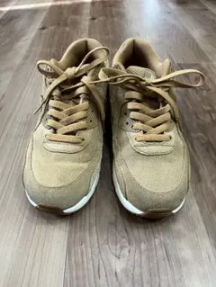 NIKEエアマックス　ベージュ　24.5㎝