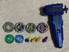 ベイブレードX まとめ売り⑧ インパクトドレイク　ストリングランチャー　青