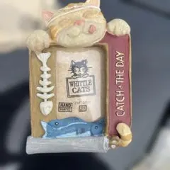 FIGI Whittle Cats フォトフレーム 猫 魚