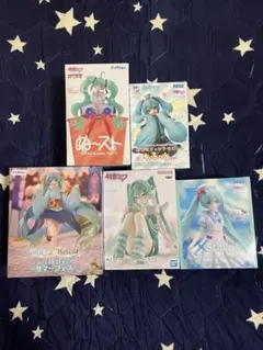 初音ミク プライズ フィギュア まとめ売り - メルカリ
